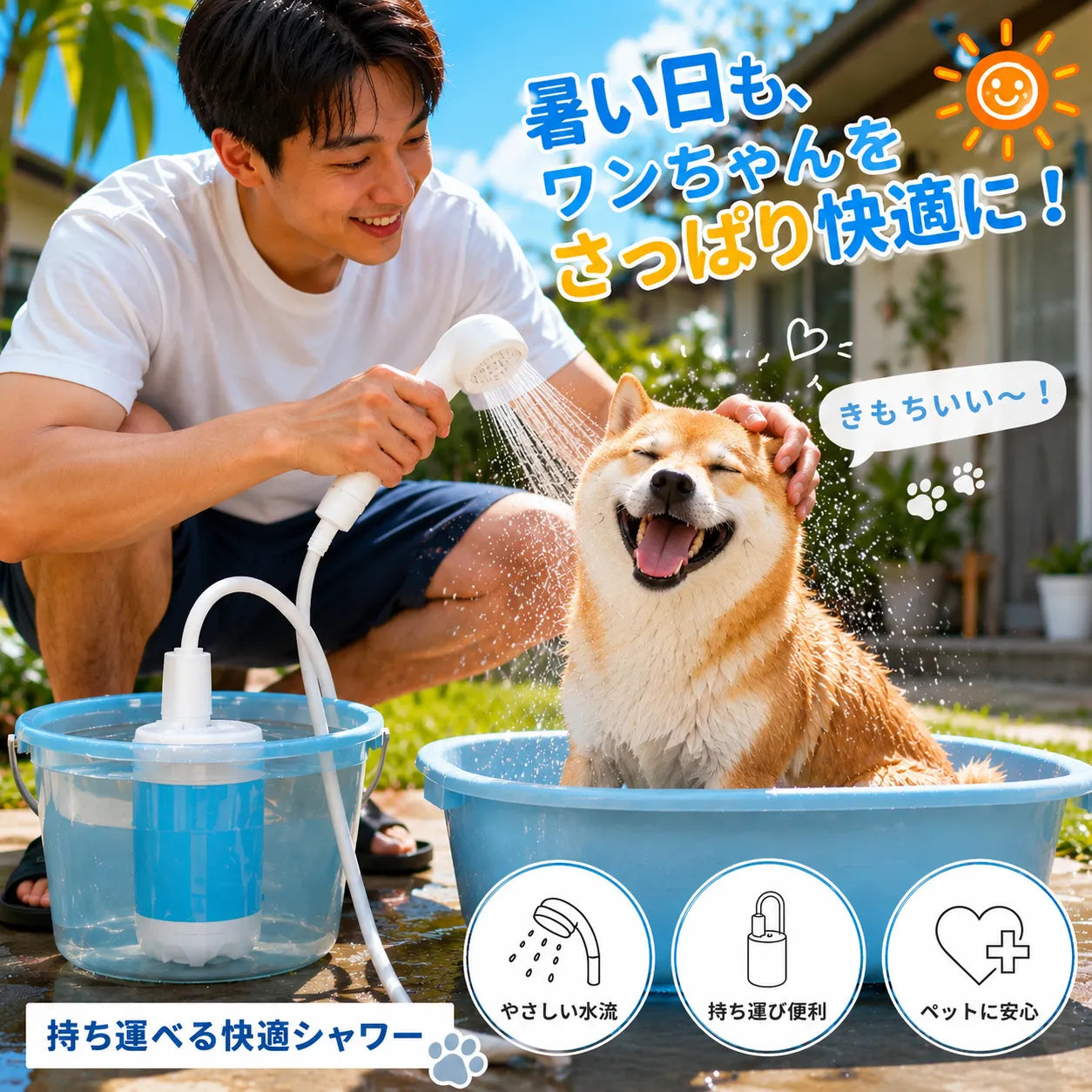 T-SPLASH™  多機能携帯  シャワー