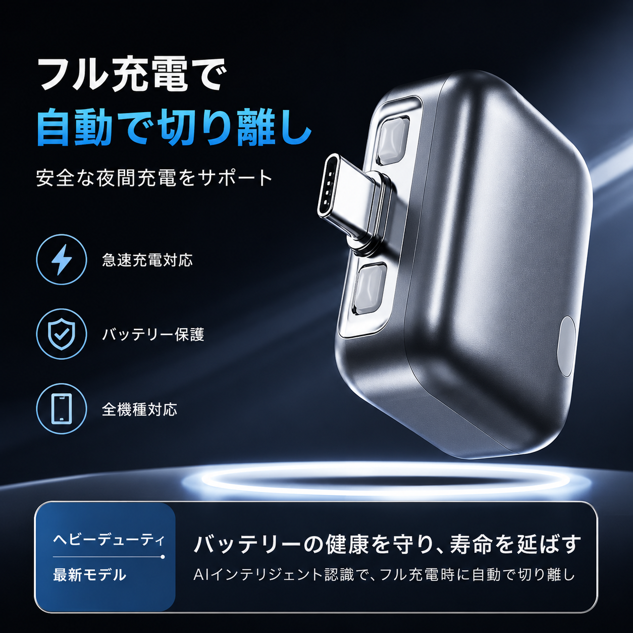 SafeCharge™過負荷防止アダプター